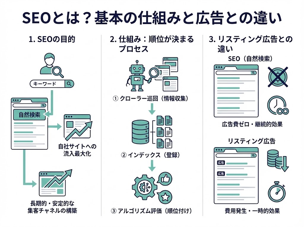 SEOとは?基本の仕組みを理解しよう