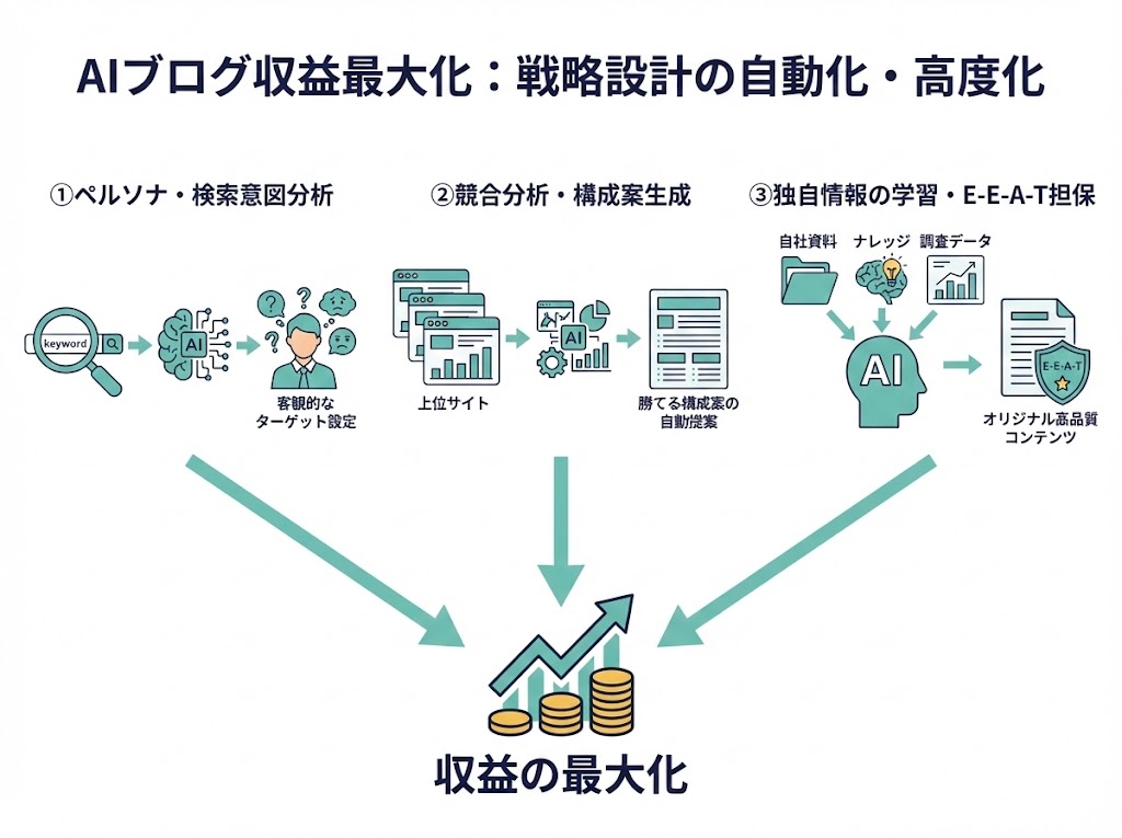収益を最大化するAIブログ5つの戦略とは？