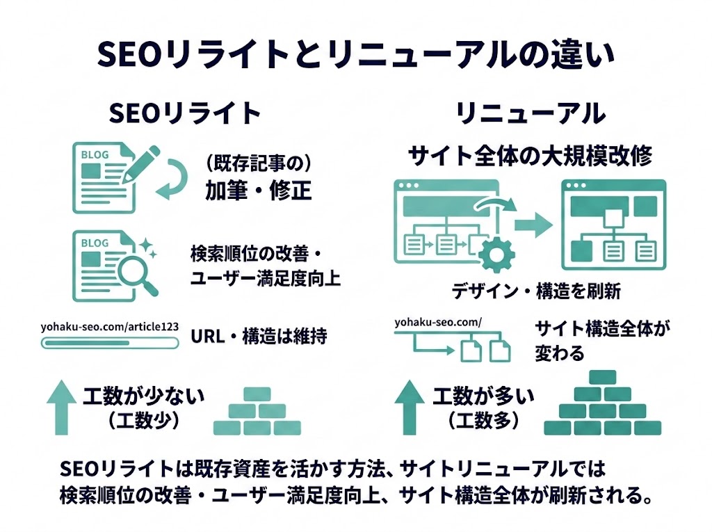 SEOリライトとは?基本と必要性を理解しよう