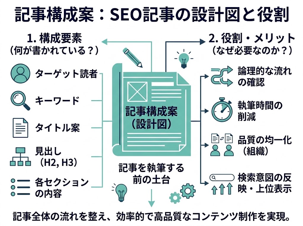 記事構成案とは何か